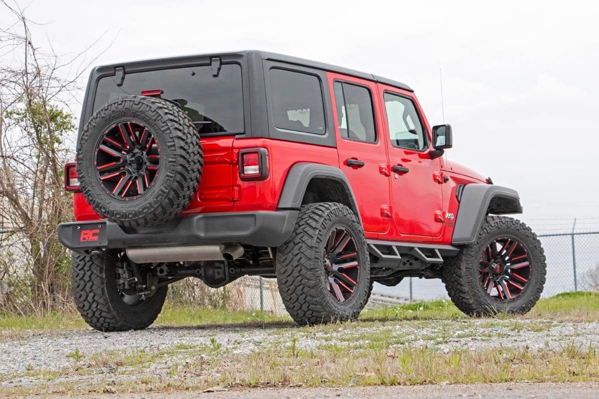 Contoured Drop Steps | 4 Door | Jeep Wrangler JL (21-24)/Wrangler Unlimited (18-25) 