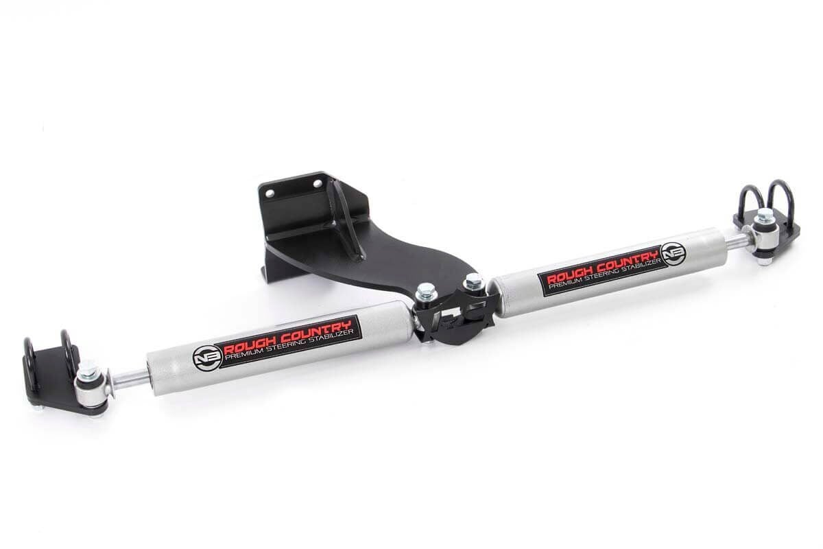 N3 Steering Stabilizer | Dual | 2.5-8 Inch Lift | Ram 2500 (14-25)/3500 (13-25) 