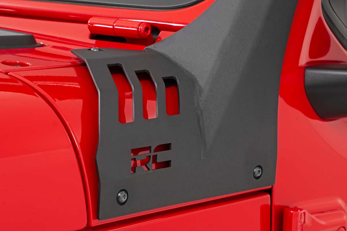 LED Light Kit | Windshield | 50" BLK Dual Row | WHT DRL | Jeep Gladiator JT/Wrangler JL (18-25)