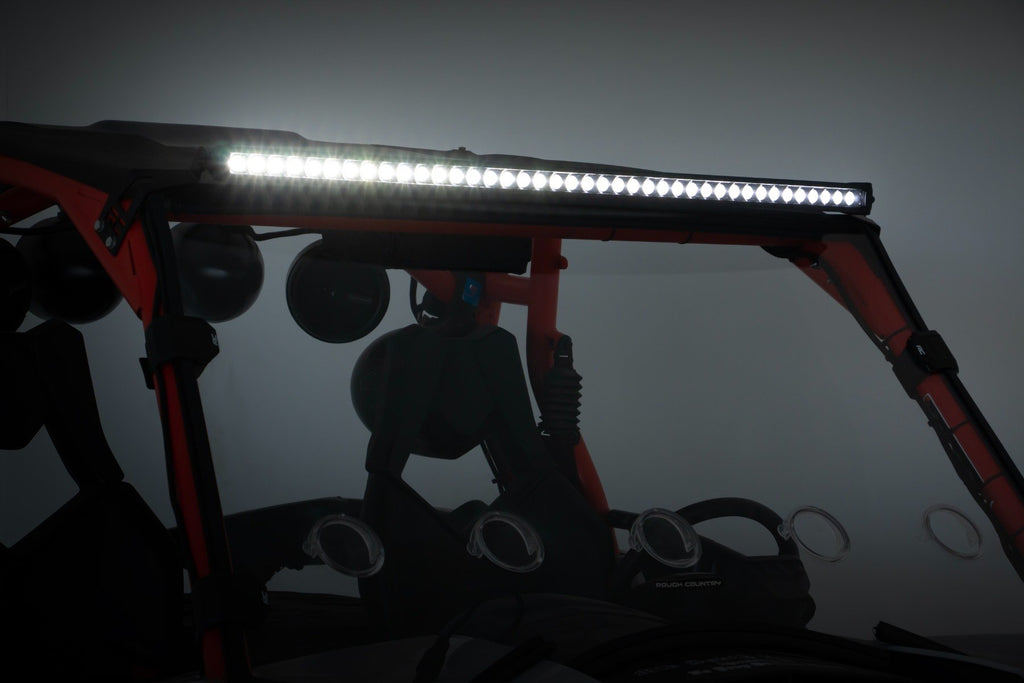 LED Light Kit | Front Mount | 40" Black Single Row | Can-Am Commander Max 1000 