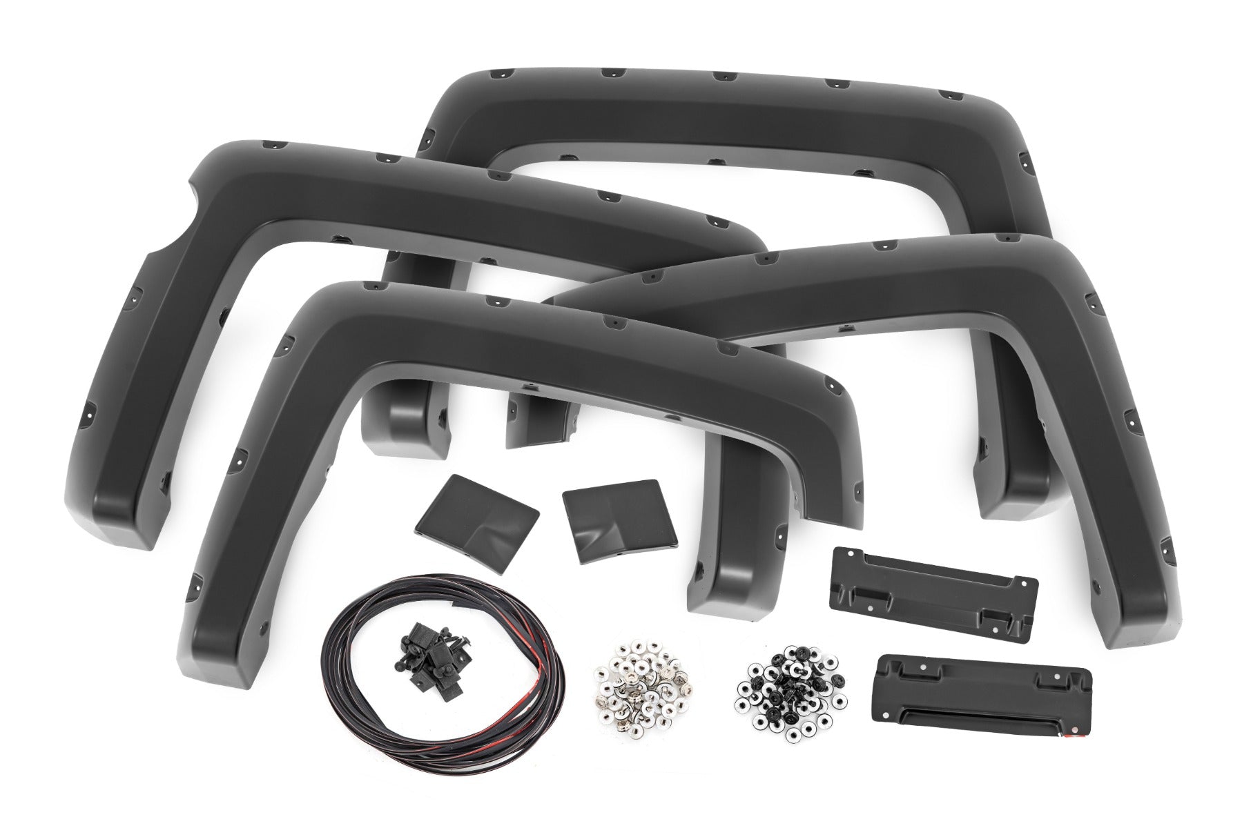 Pocket Fender Flares | 5'9" Bed | GJI Shadow Gray | Chevy Silverado 1500 (14-18 & Classic)