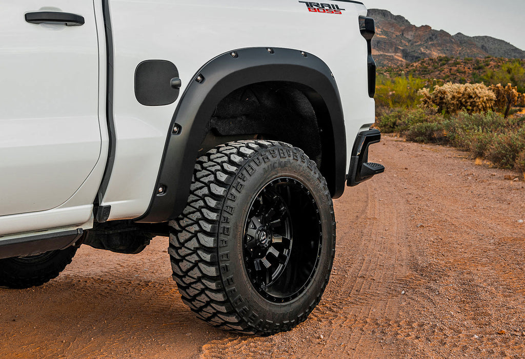 Fender Flares | Sport | G2X Deep Mahogany | Chevy Silverado 1500 (22-25)