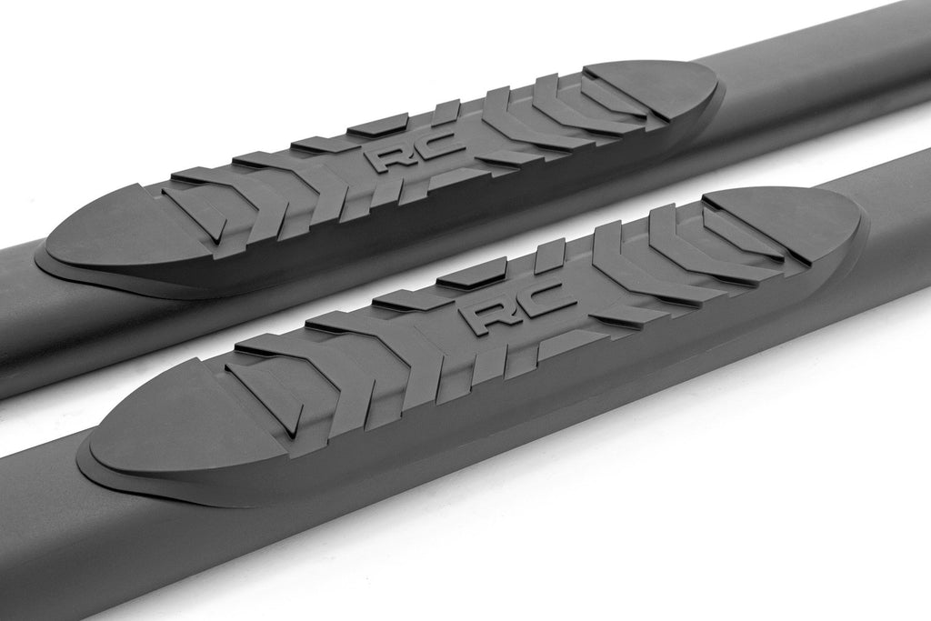 Oval Nerf Step | Double Cab | Black | Toyota Tacoma 2WD/4WD (2024-2025)