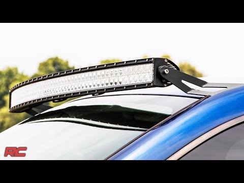 LED Light Mounts | Upper Windshield | 54" Curved | Dodge 2500/Ram 3500 (03-10) - Video