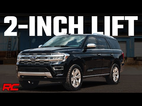 2 Inch Lift Kit | Alum Spacer | CCD | Ford Expedition 4WD (2018-2024) - Video