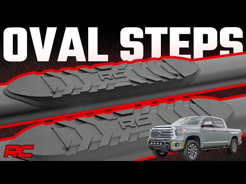 Oval Nerf Step | Crew Cab | Black | Toyota Tundra 2WD/4WD (2007-2021) - Video