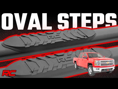 Oval Nerf Step | Crew Cab | Chevy/GMC 1500/2500HD/3500HD (07-19 & Classic) - Video