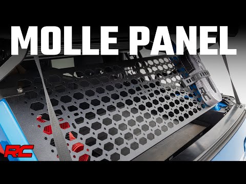 Molle Mounting Panel | Rear | Ford Bronco 4WD (2021-2025) - Video