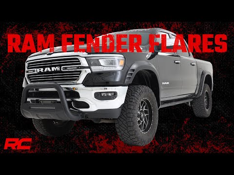 Pocket Fender Flares | PRS Rosso Speed | Ram 1500 2WD/4WD (2019-2024) - Video