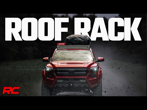 Roof Rack | 40" Black LED | Toyota Tacoma 2WD/4WD (2024-2025) - Video