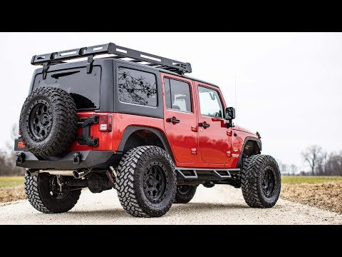 Roof Rack | Black Series Lights | Jeep Wrangler JK/Wrangler Unlimited  (07-18) - Video