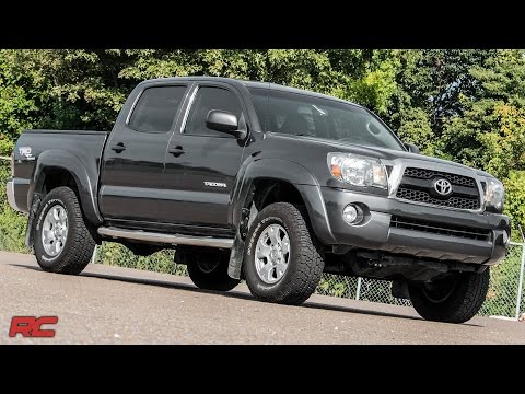 2 Inch Leveling Kit | Aluminum | Red | Toyota Tacoma 2WD/4WD (2005-2023) - Video