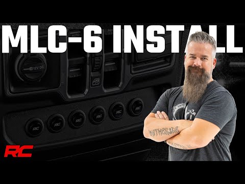MLC-6 | Muliple Light Controller | Lower Dash | Jeep Wrangler JL/Wrangler Unlimited (18-25) - Video