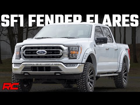 Fender Flares | SF1 | TQ Smoked Quartz | Ford F-150 2WD/4WD (2021-2025) - Video