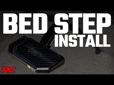 Retractable Bed Step | Manual Pull | Ford F-150 (21-25)/F-150 Lightning (22-25)  - Video