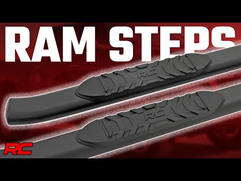 Oval Nerf Step | Crew Cab | Black | Ram 1500 (19-25)/1500 TRX (21-24)  - Video