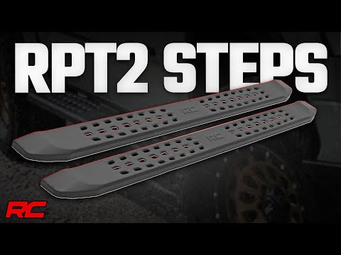 RPT2 Running Board | Double Cab | Black | Toyota Tacoma 2WD/4WD (2024-2025) - Video
